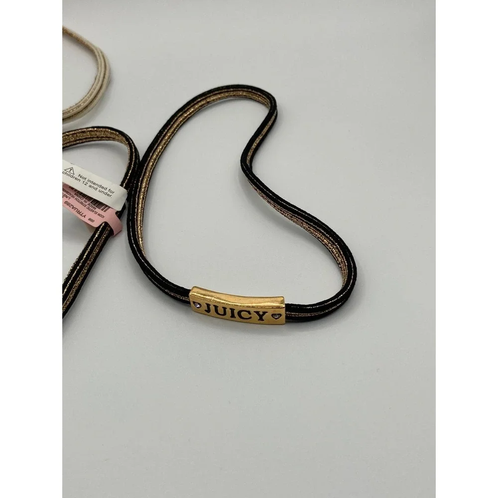 Four Juicy Couture Headbands, Stretchy